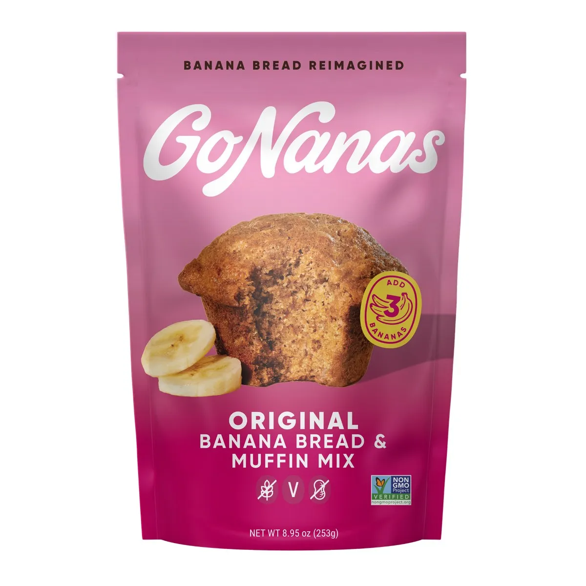 GoNanas Original Banana Bread & Muffin Mix
